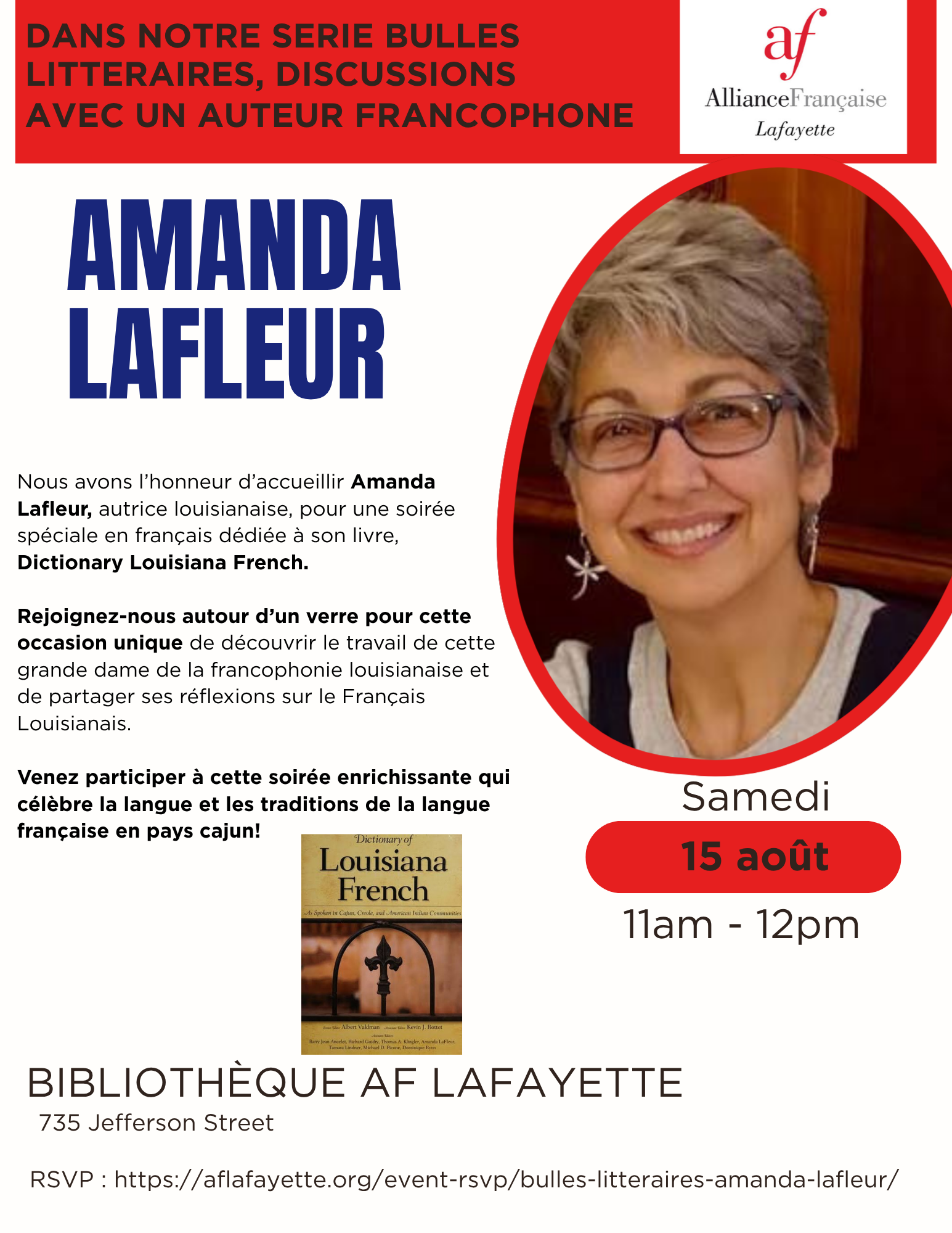 Bulles littéraires: Amanda Lafleur August 15